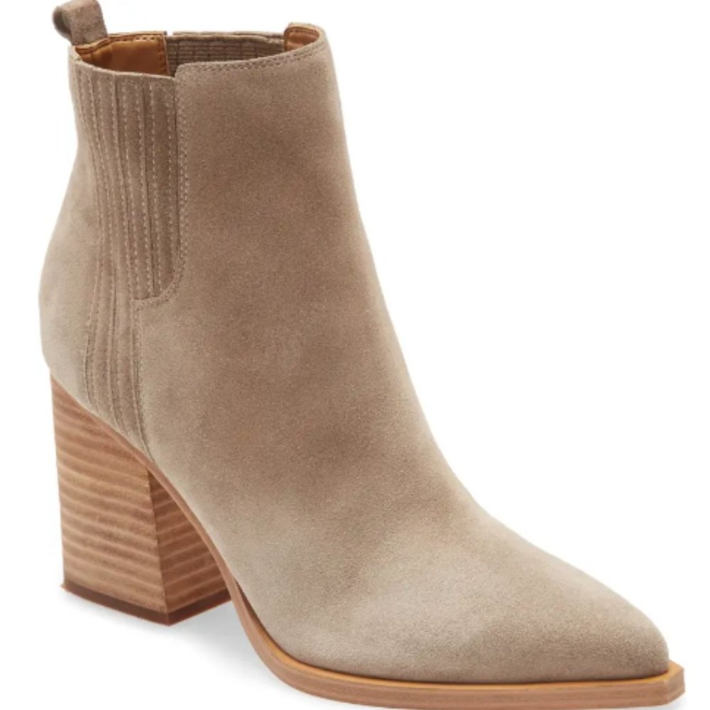 MARC FISHER Oshay Pointed Toe Bootie LTD Sz 8